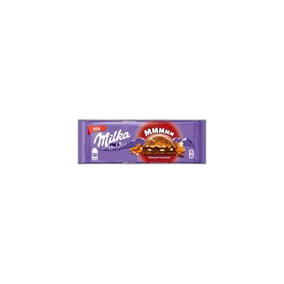 MILKA MMMAX შოკოლადის ფილა კარამელით 300გრ/7622201773205