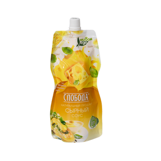 სლობოდა ყველის სოუსი 200გრ/4600699007098