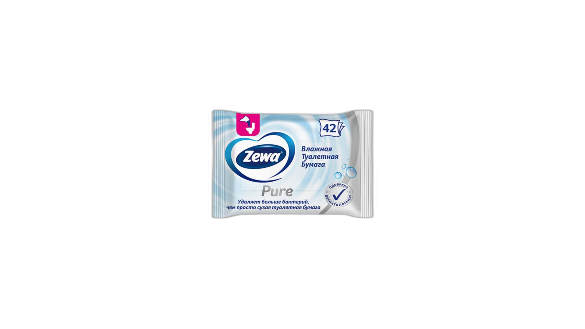 ZEWA სველი ხელსახოცი 42ც/7322540796582