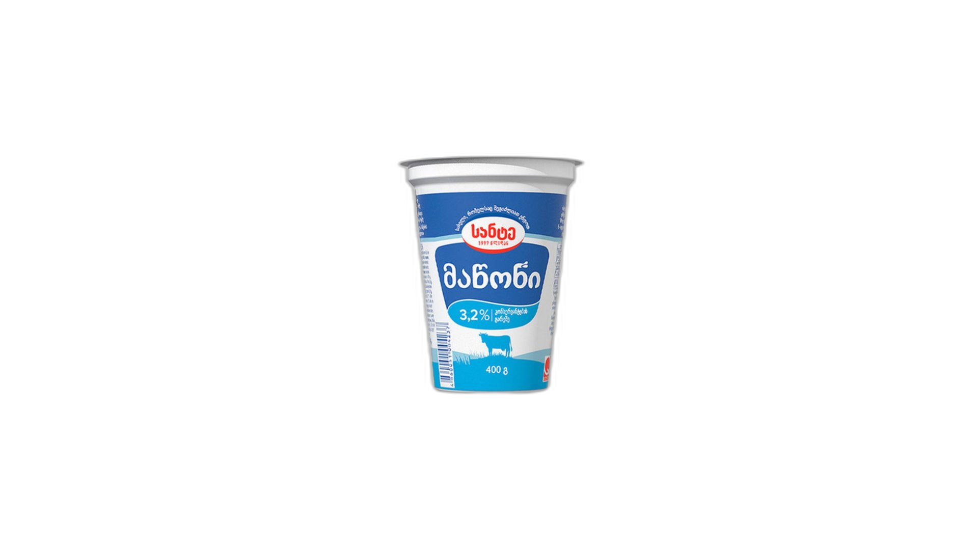 სანტე მაწონი 3.2% 400 გრ/4860051004237