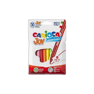 CARIOCA JOY ფლომასტერების ნაკრები 10ც/8003511405281
