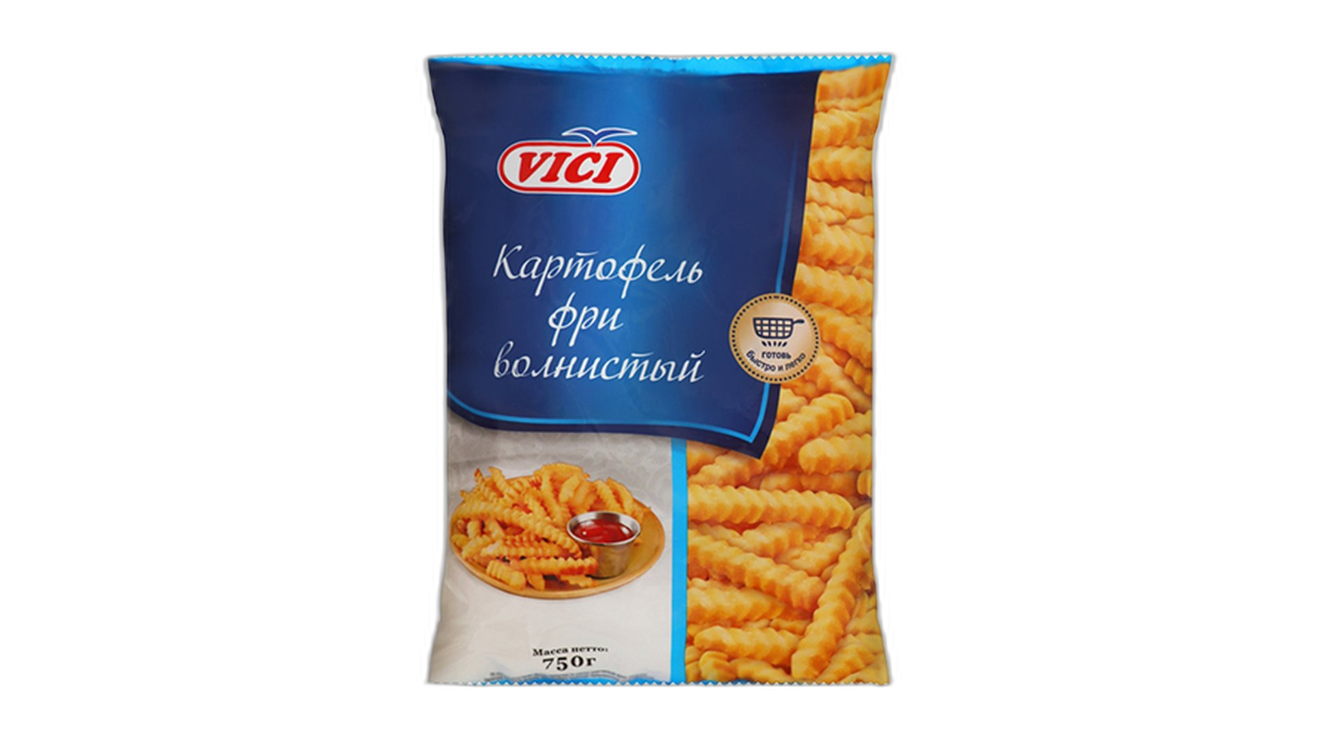 ვიჩი/VICI კარტოფილი ფრი 750 გრ/4770190067973