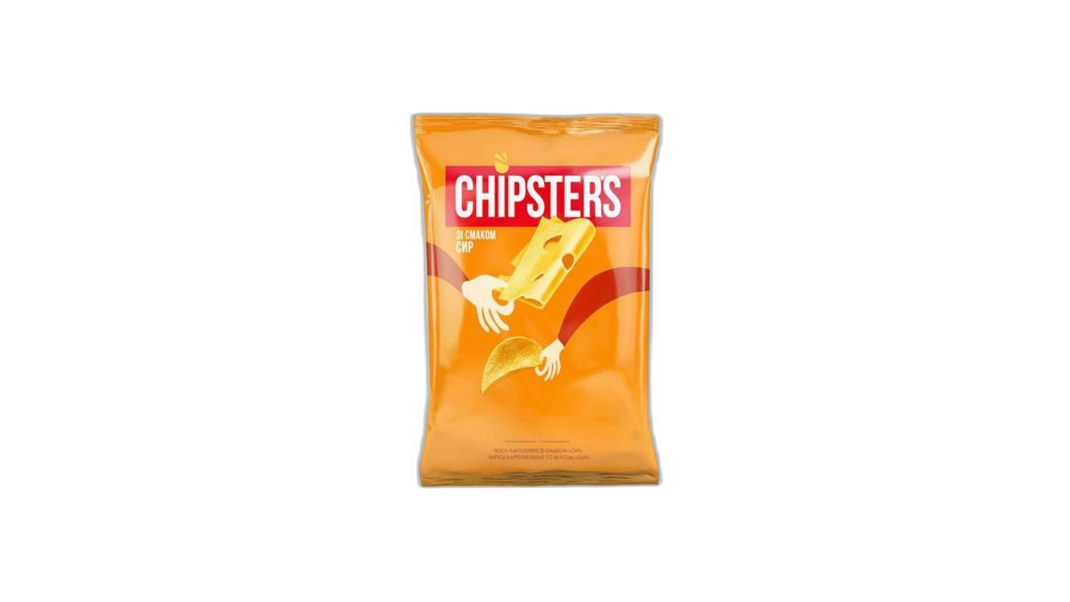 CHIPSTERS ჩიფსი ნატურ.ყველის-110გრ/4820182741784