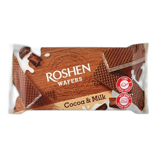 Roshen Wafers - ვაფლი კაკაო და რძით 216გ/4823077632112