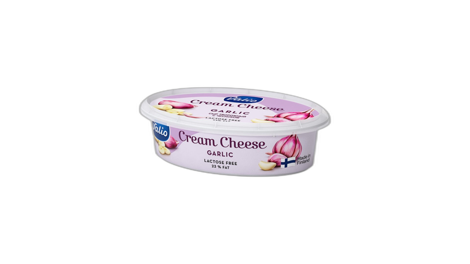 VALIO ნაღების კრემყველი ნივრით ულაქტოზო-180გრ/6408432000058