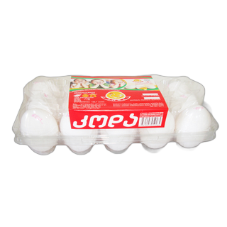 კოდა კვერცხი თეთრი 15 ც/4860007050264