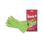 YORK რეზინის ხელთათმანი ალოე ვერა L ზომა-1წყვილი/5903355046950