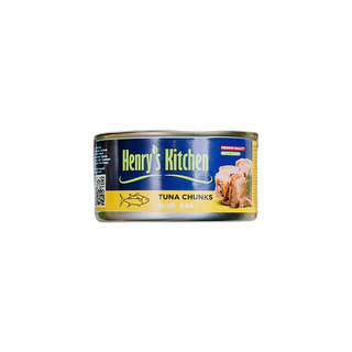 Henry's Kitchen თინუსის ფილე ზეთში ლიმონი-140გრ