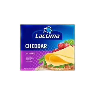 მდნარი ყველი /Lactima/ ფენა ჩედარი 012623 /10*130 გრ