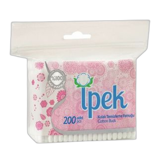 IPEK ბამბის ფირფიტები 200 ც/8691275000264