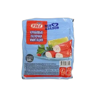 ვიჩი/VICI კრაბის ჩხირები 500 გრ/4770190375412