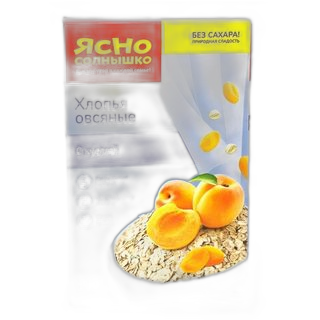 იასნო შვრიის ფანტელები გარგრის ჩირით 300 გრ/4600819030333 1ც