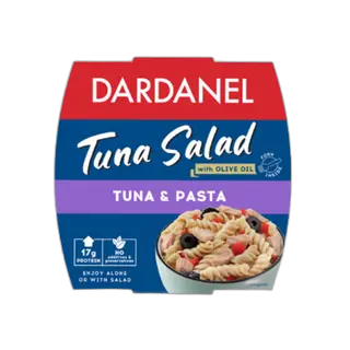 DARDANELთინუსის სალათი მაკარონით-160გრ/8690559024354