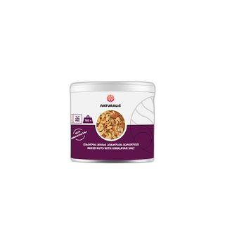 NATURALIS თხილის მიქსი ჰიმალაის მარილით-185გ/4860117380497