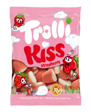 TROLLI ჟელიბონი მარწყვით 100გრ/8437000482017