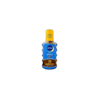 NIVEA მზისგან დამცავი ზეთი დაცვა და რუჯი SPF30 200 მლ