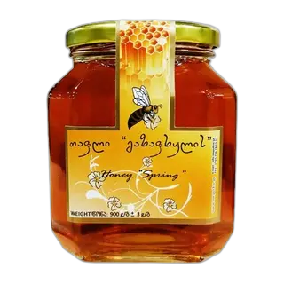 მეფუტკრე თაფლი გრაზაფხული 900 გრ/4860104540149 1ც