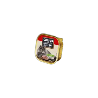 CATTOS პაშტეტი საქონლის 100გრ/5999883273531