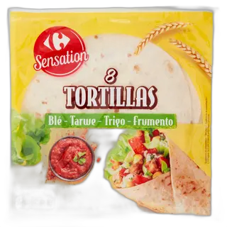 ტორტილას პური X8