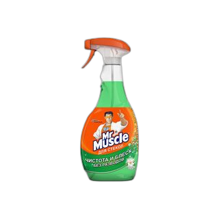 MR.MUSCLE მინის საწმენდი სპრეი დილის ნამი-500მლ/5000204325546