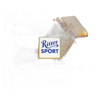 RITTER SPORT შოკოლადი ორცხობილით/4000417214003