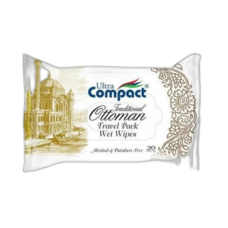 COMPACT ბავშვის სველი ხელსახოცი 20 ც/8697420533625 1ც