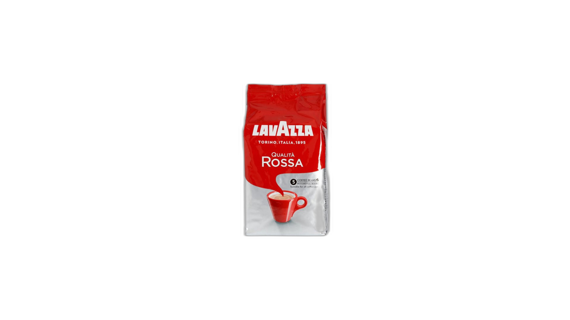 LAVAZZA ROSSA ყავის მარცვლები 1კგ/8000070035904