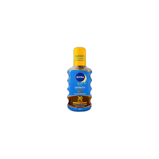 NIVEA მზისგან დამცავი ზეთი დაცვა და რუჯი SPF30 200 მლ