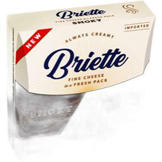BRIETTE ყველი შებოლილი-125გრ4000504151723