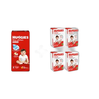 Huggies - საფენი ექსპერტ დრაი #4 - 50 ც