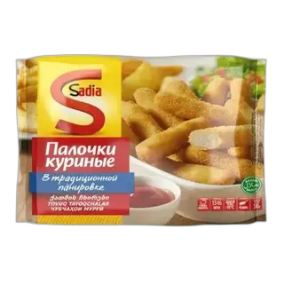 სადია/Sadia ქათმის ჩხირები 300გრ/7891515436247