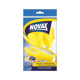 NOVAX უნივერსალური რეზინის ხელთათმანი L ზომა-1წყვილი/9556073103434