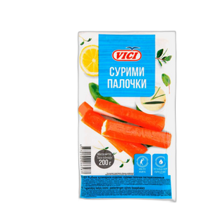 Vici სურიმის ჩხირები რაფრედატო 200 გრ in/u