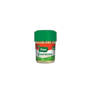 FINO ბამბუკის კბილის ჩხირები 250ც/4823058337166