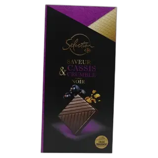 Carrefour სელექცია კასის ნუარი კრამბლი, 100გ