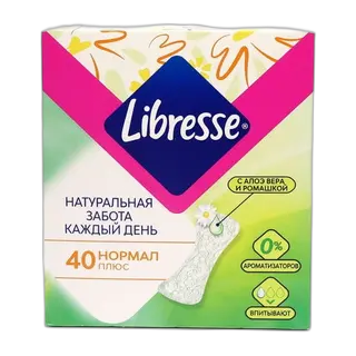 ლიბრესი ნატურალ ქეარ 40 ც/7322540306392 1ც