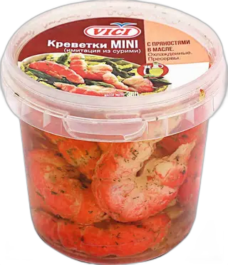 კრევეტების მარინადი ზეთ 360გრ ვიჩი