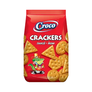 CROCO კრეკერი ბეკონის არომატით-100გრ