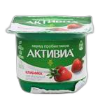 აქტივია იოგურტი მარწყვის 125 გრ/4870206411940
