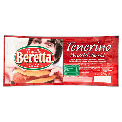 სოსისი/Beretta/კლასიკი უგლუტენო 12*250გ