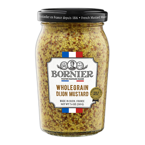 მდოგვი Bornier დიჟონის მთლიანი მარცვლების 210 გ