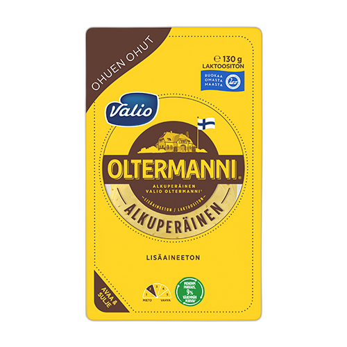 ყველი /Valio/ "ოლტერმანი" ფენა 10*130გ