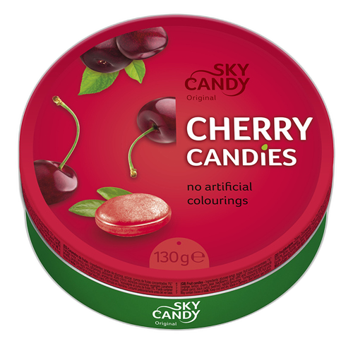 კანფეტი /C&H/ “Sky Candy” ალუბლის წვეთები 11*130 გრ