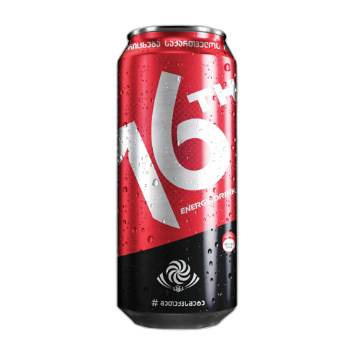 ენერგეტიკული სასმელი 16 TH 0.33ლ