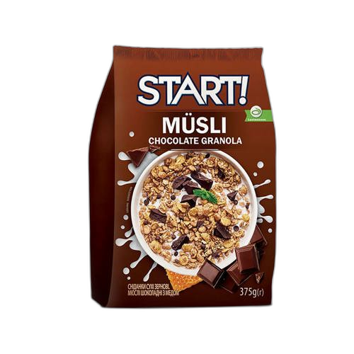 მიუსლი / შოკოლადის / START  / 375 გრ