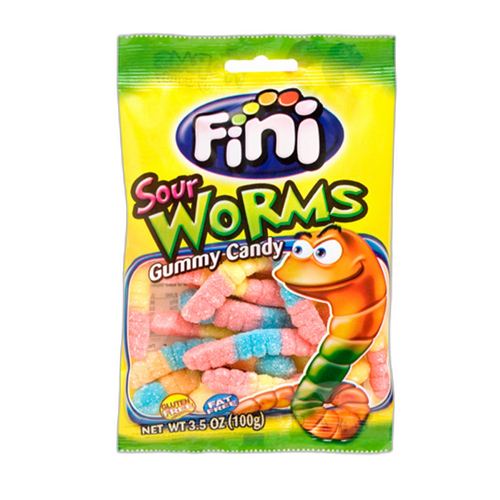 ჟელიბონი Fini 'მჟავე ჭიაყელები' 100გ