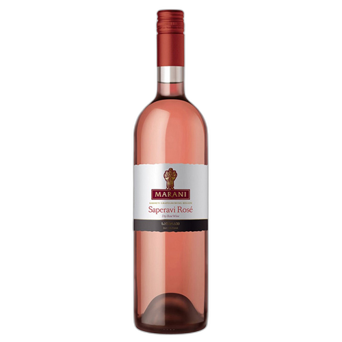 ღვინო თელავის მარანი ვარდისფერი მშრალი საფერავი 750 მლ