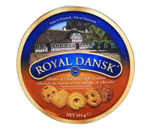 ნამცხვარი Kelsen 'Royal Dansk' დანიური კარაქით და შოკოლადის ნატეხებით 454 გ