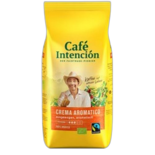 ყავა /Darboven/ "Cafe Intencion" კრემა, არაბიკის, ორგანული 4*1000გ