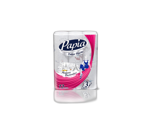 სამზარეულოს ქაღალდი 'პაპია' დეკ 3-ფენა